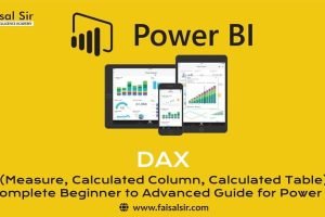 Comparison between DAX Measure and Calculated Column in Power BI